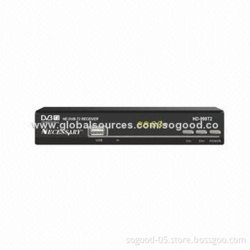 HD DVD and DVB-T/T2 Combo Receiver with 6/7/8MHz Channel Bandwidth, PVR, Time Shifting